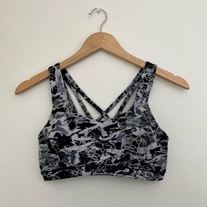 Lululemon marble sports bra